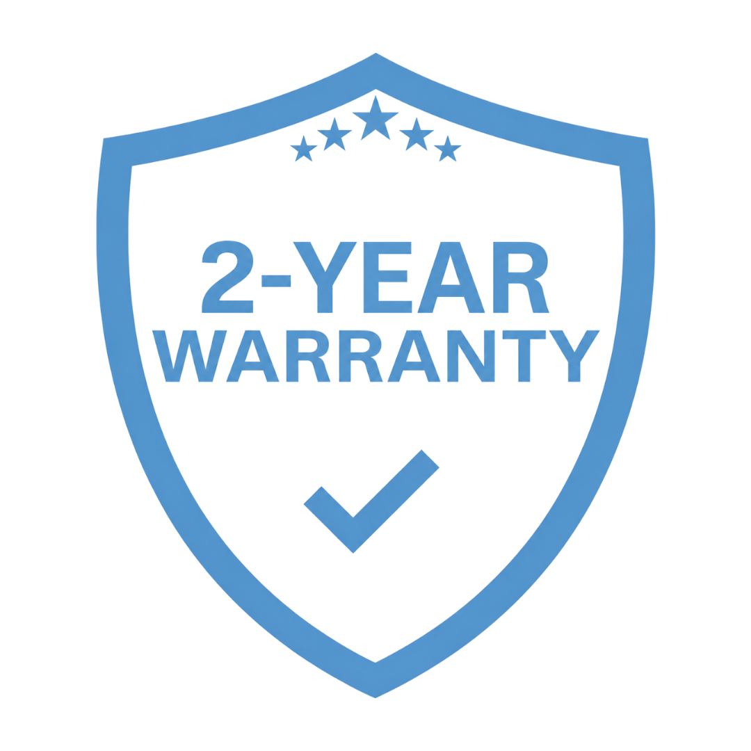 2-Year Warranty